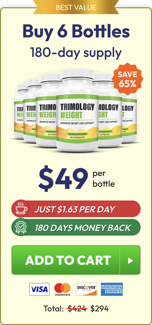 Trimology 180 day supply